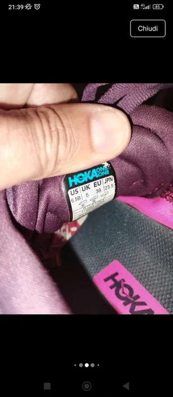 Used Hoka Scarpe N 38 bike — image 5 of 9