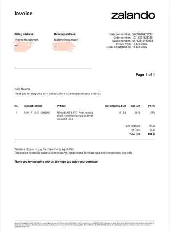 Tweedehands Asics Novablast 5 ATC bike — afbeelding 9 van 9