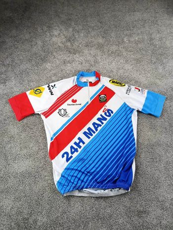 Używany Unik maillot velo homme taille l -22 7696 cyclisme route respirant 24h du mans, marque:, état: Bon état, taille: L, 20, 00 € Cycling Clothing