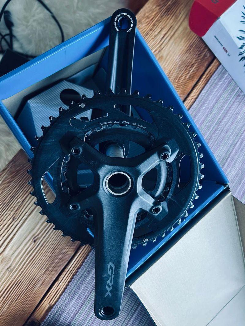 Used Shimano GRX FC-RX600 2x10s 46/30 2026 Drivetrain & Pedals