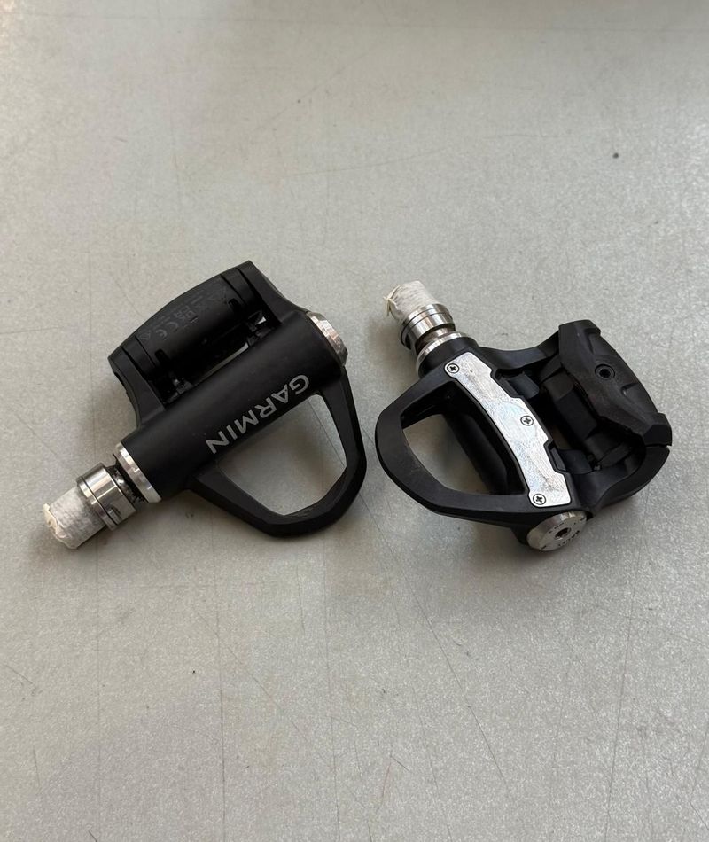 Tweedehands Garmin Rally RK100 Power Meter Pedals Drivetrain & Pedals