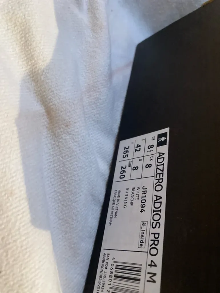 Adidas adizero adios pro 4 bike de segunda mano — imagen 7 de 7