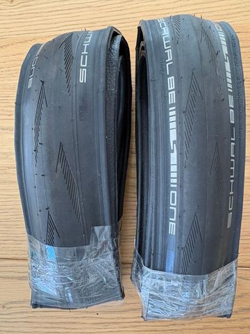 Used Schwalbe One TLE Tyres & Tubes