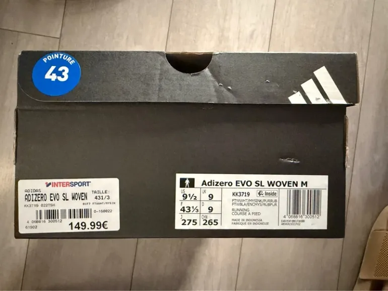 Použité Adidas Adizero Evo SL bike — obrázek 6 z 6
