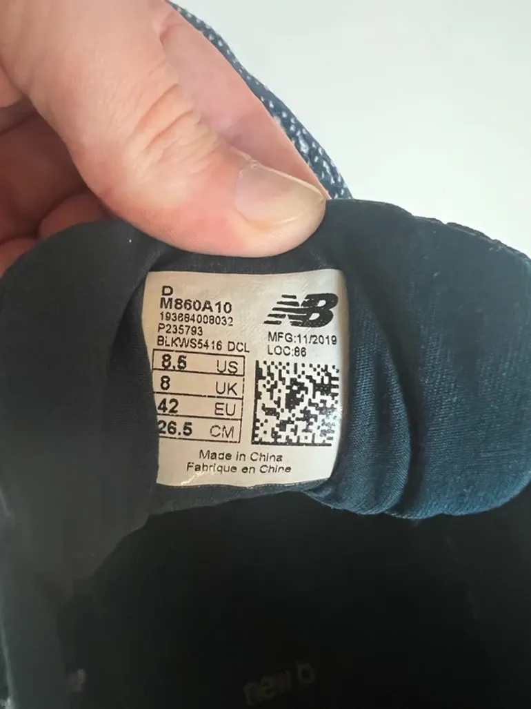 New Balance 860 bike de segunda mano — imagen 2 de 4