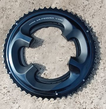 Used Shimano Ultegra R8000 Chainrings 52-36 MT Drivetrain & Pedals