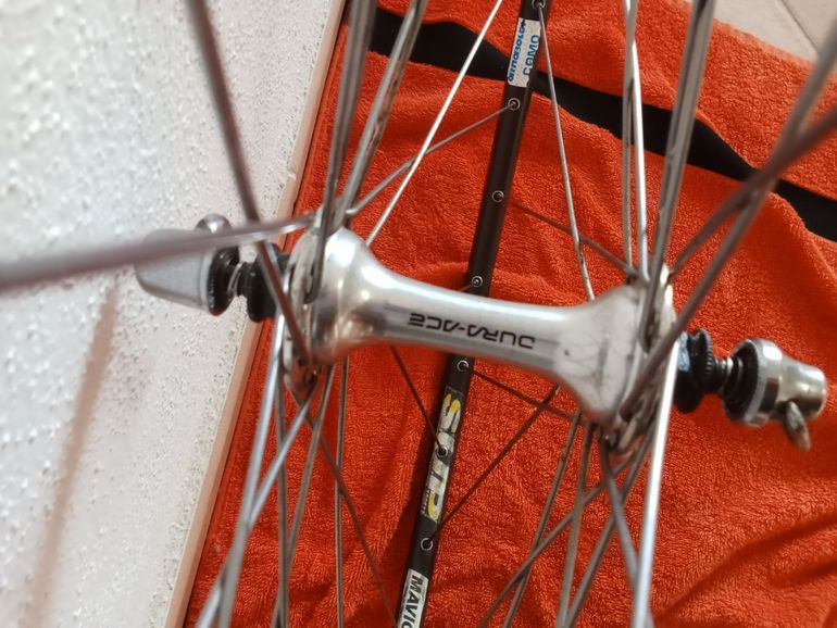 Brugt Mavic SUP Ceramic Dura Ace Wheels 1993 bike — billede 3 af 8