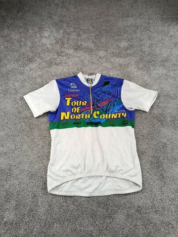 Käytetty Canari maillot velo homme taille m -12 7429 cyclisme route respirant - 1997 Californie Cycling Clothing