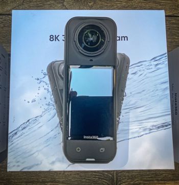 Used Insta360 X5 Action Camera 2025 bike — image 3 of 4