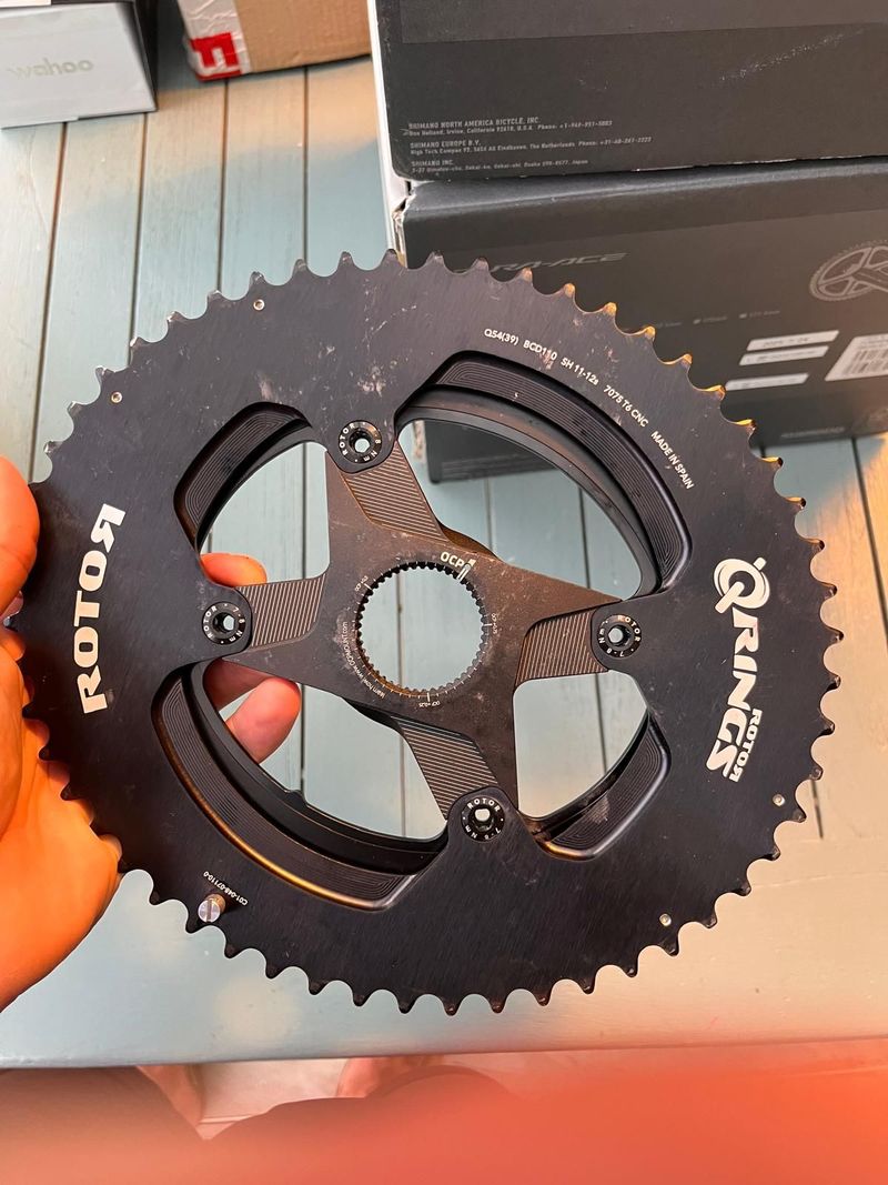 Used Rotor Q-rings 54/39 Drivetrain & Pedals