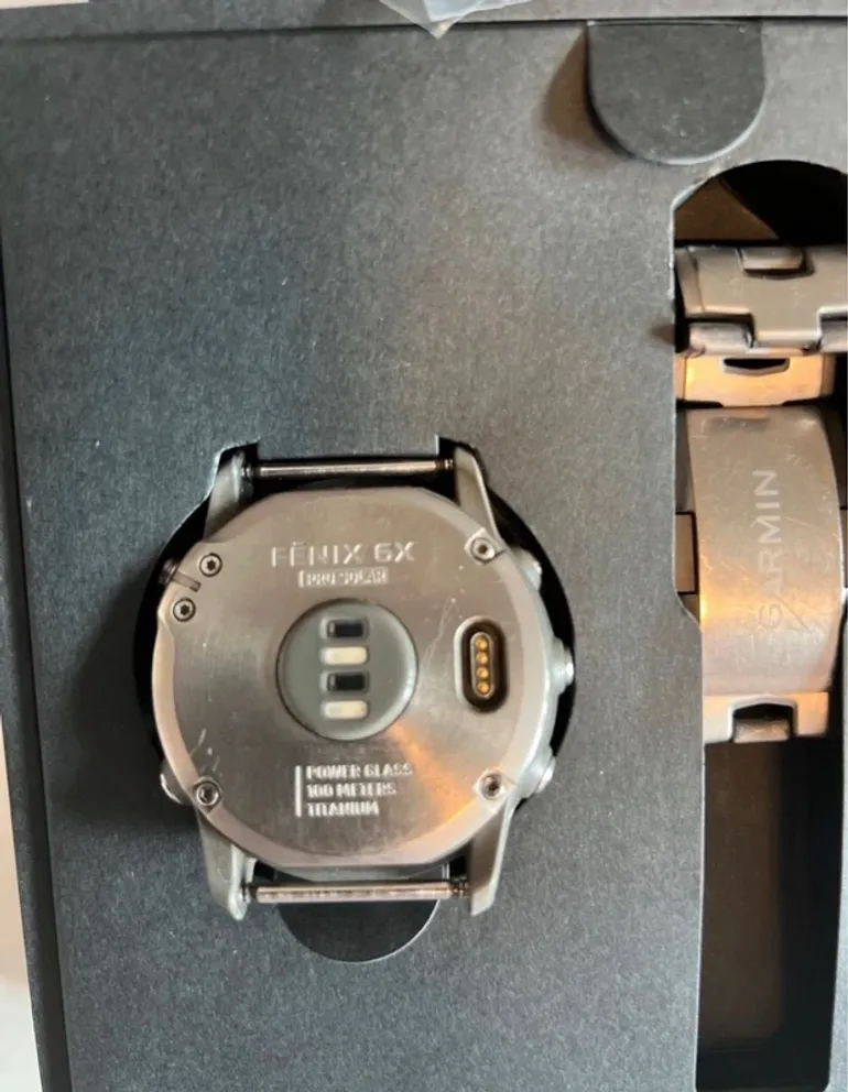 Used Garmin fenix 6x Solar Titanium bike — image 5 of 6