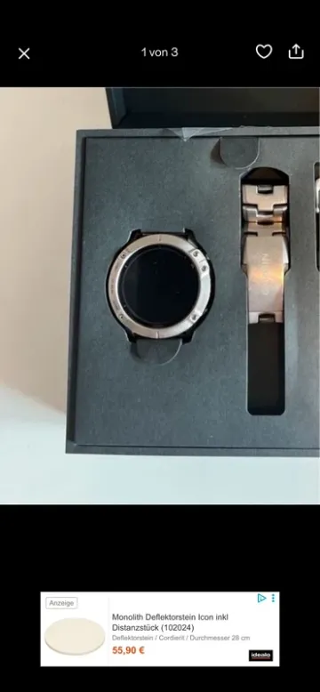 Gebrauchtes Garmin fenix 6x Solar Titanium Electronics