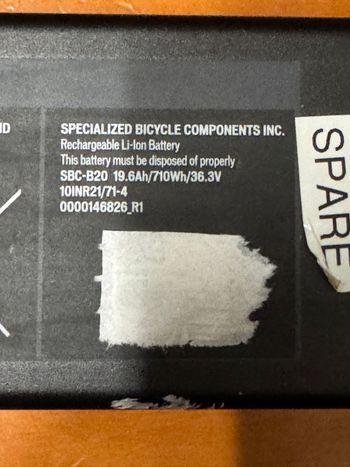 Gebrauchtes Specialized U2-710 Battery 2023 bike — Bild 2 von 7
