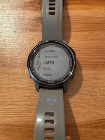 Used Garmin Fenix 6S Pro Solar bike — image 3 of 7
