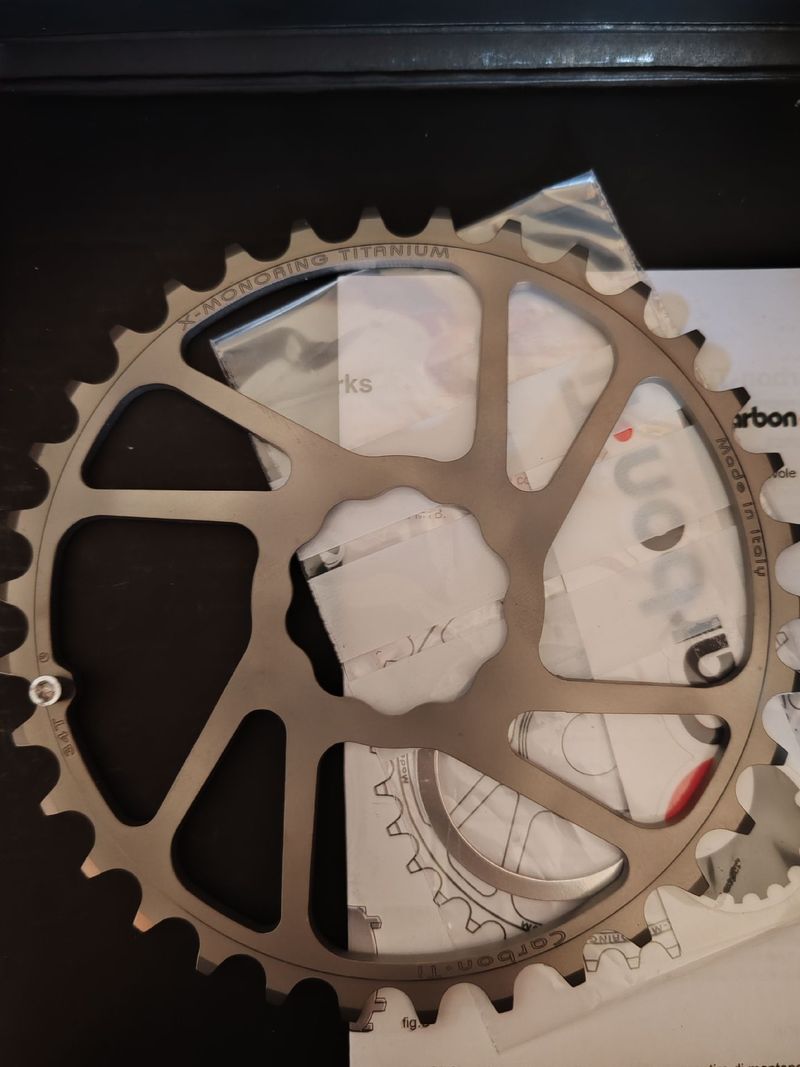 Used Carbon-Ti monoring Drivetrain & Pedals