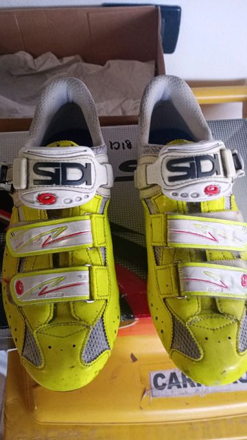 Tweedehands Sidi Genius 5-fit carbon vern. 2022 Cycling Shoes