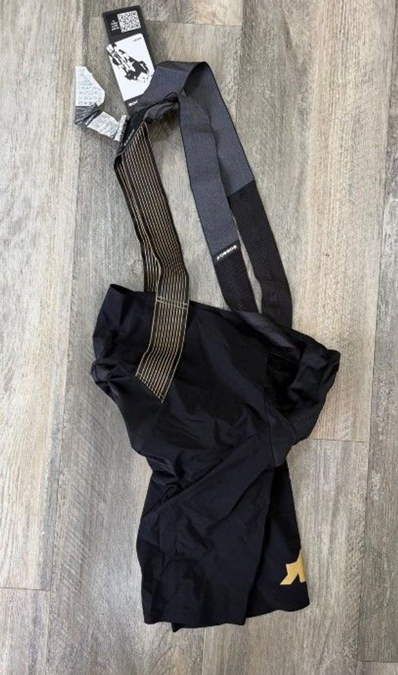 Used Assos RSR S9 Targa Flamme D’or Bib Shorts 2025 Cycling Clothing