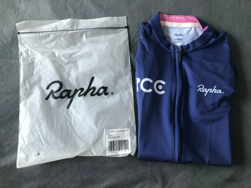 Tweedehands Rapha RCC Mcfetridge Pro Team Midweight Jersey Cycling Clothing