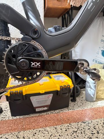 Used Sram XX DUB Wide Crankset with Power Meter 2026 Drivetrain & Pedals