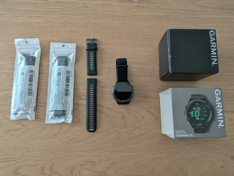 Gebrauchtes Garmin Forerunner 970 bike — Bild 3 von 8