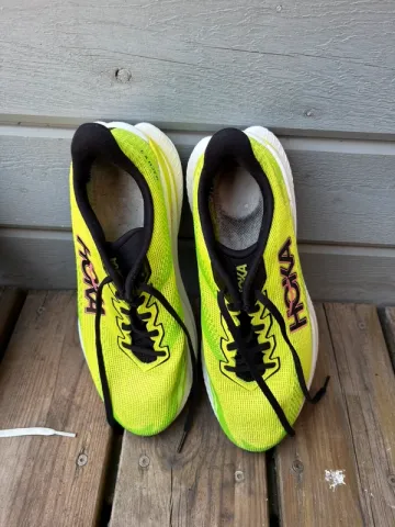 Used Hoka Mach x3 Running Shoes