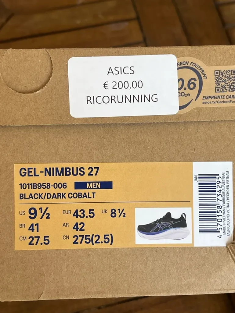 Gebrauchtes Asics Gel Nimbus 27 bike — Bild 12 von 13
