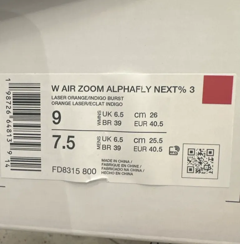 Použité Nike Air Zoom Alphafly Next 3 bike — obrázek 5 z 5