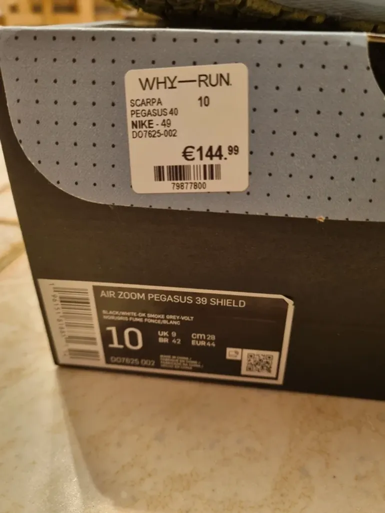 Použité Nike Air Zoom Pegasus 39 Shield bike — obrázek 3 z 5