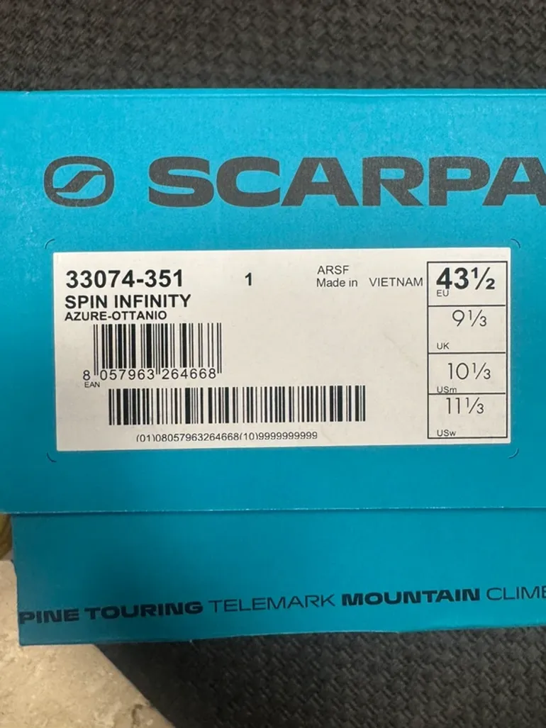 Used Scarpa Infinity bike — image 9 of 9