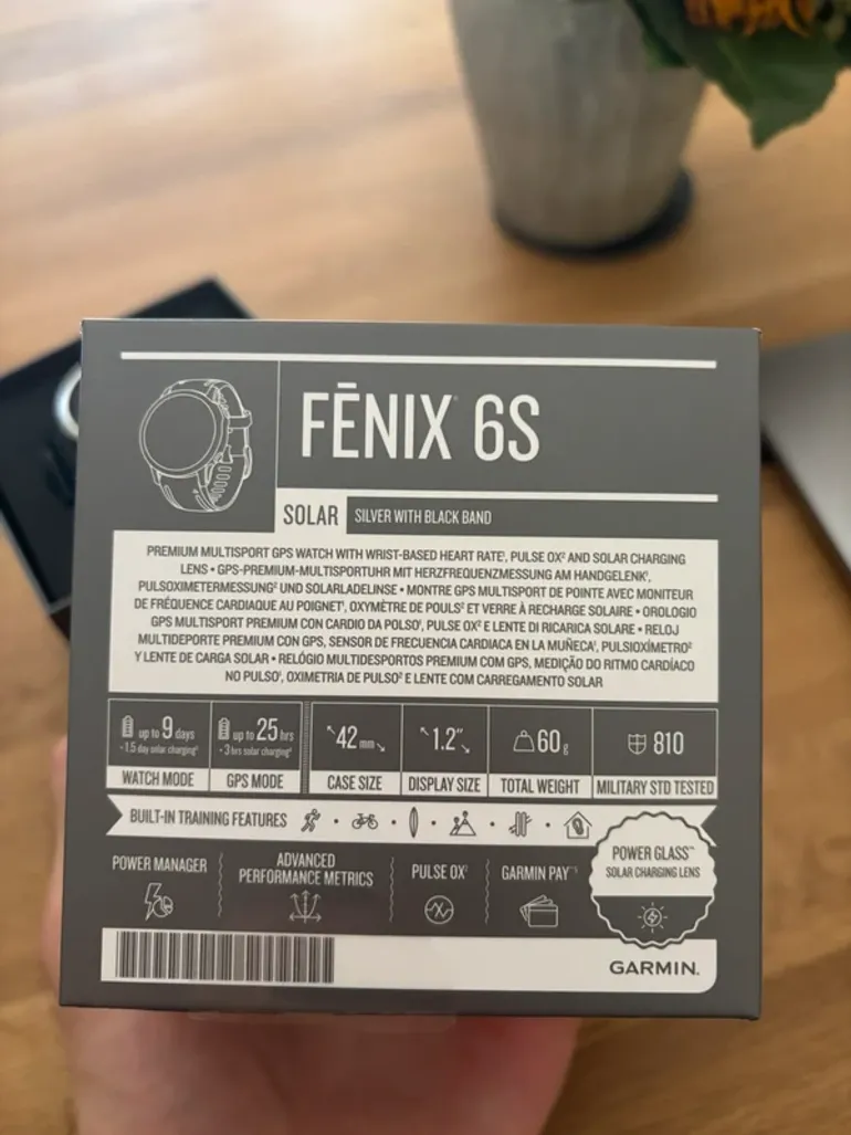 Used Garmin Fenix 6s bike — image 3 of 4