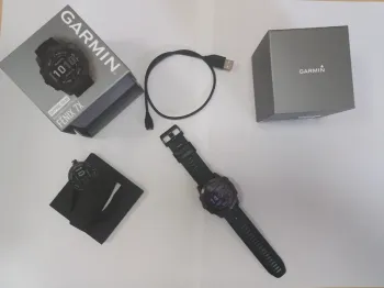 Used Garmin Fenix 7X Solar Zaffiro bike — image 2 of 5