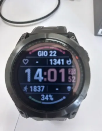 Used Garmin Fenix 7X Solar Zaffiro bike — image 1 of 5