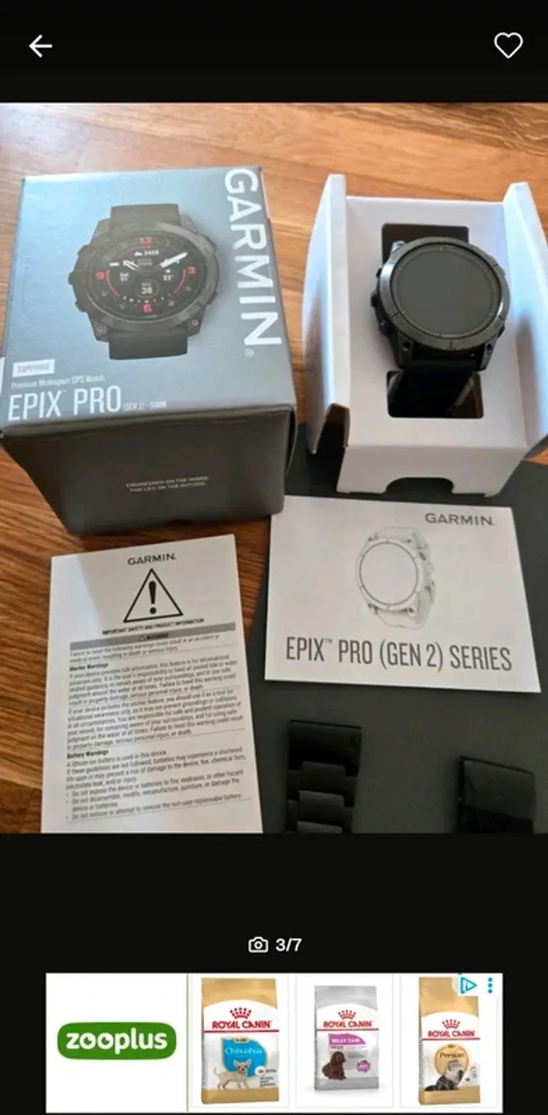 Brugt Garmin Epix Pro Gen2 bike — billede 7 af 8