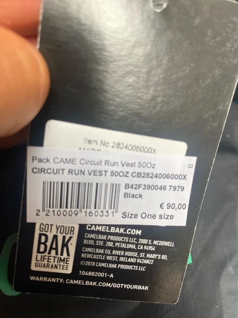 Used Camelbak Circuit Run Vest bike — image 13 of 13