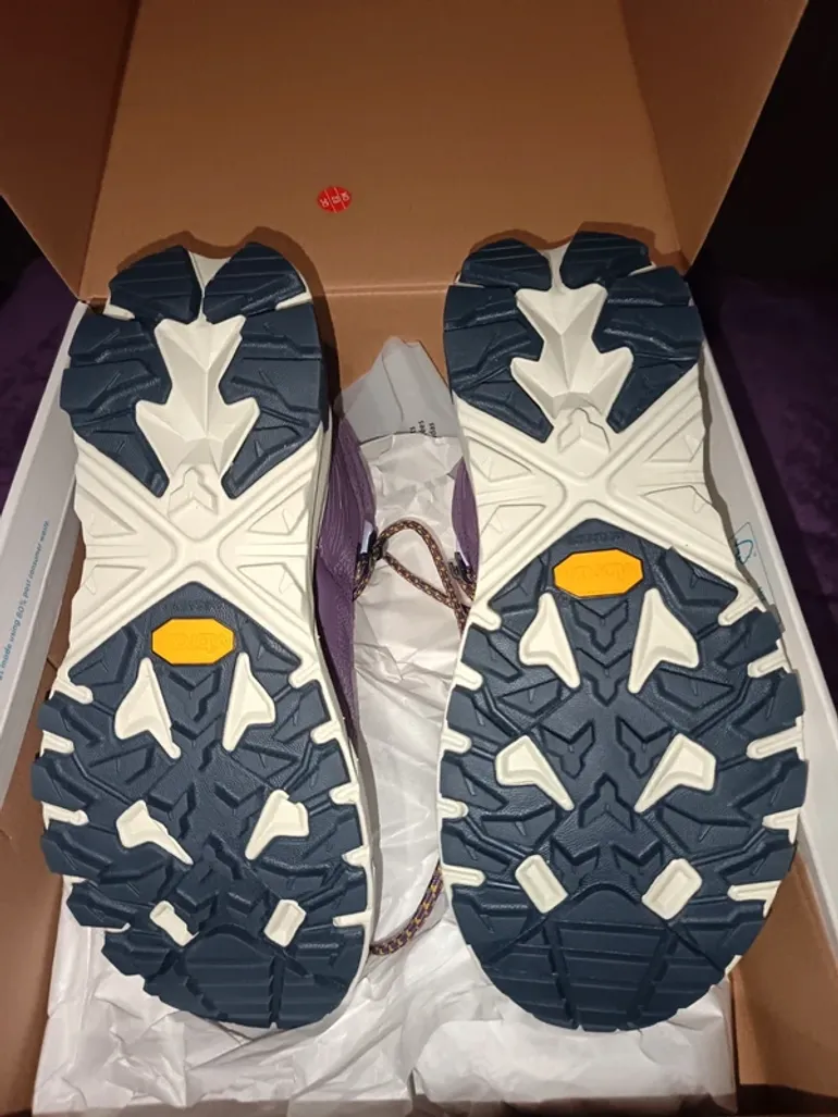 Gebrauchtes Hoka Gore-Tex Vibram Trail Running Shoes bike — Bild 7 von 9