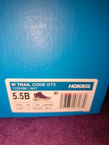 Gebrauchtes Hoka Gore-Tex Vibram Trail Running Shoes bike — Bild 9 von 9