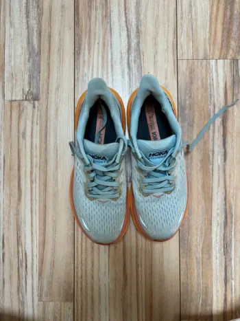 Used Orange Hoka Clifton 8 bike — image 3 of 7