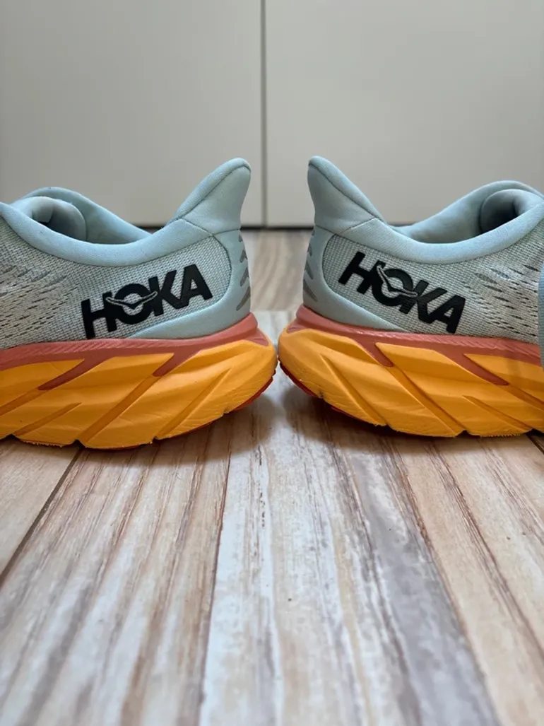 Used Orange Hoka Clifton 8 bike — image 7 of 7