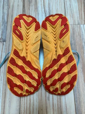 Used Orange Hoka Clifton 8 bike — image 4 of 7