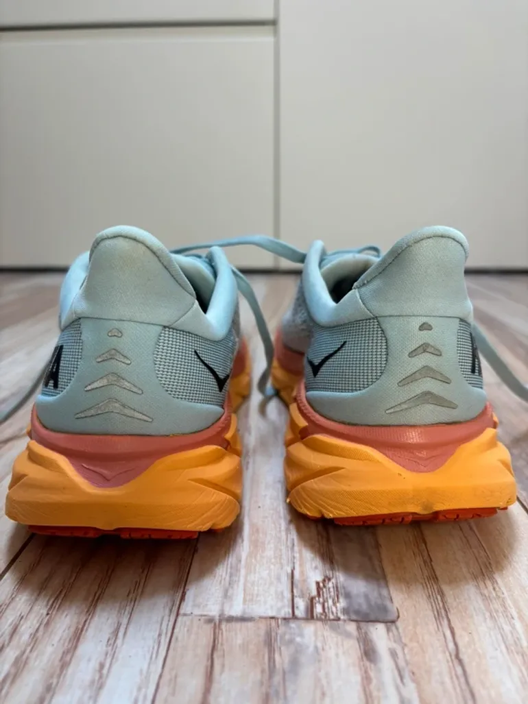 Used Orange Hoka Clifton 8 bike — image 5 of 7