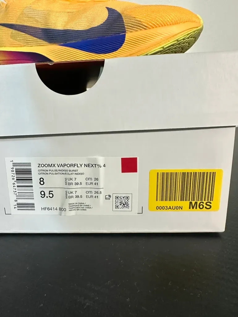 Orange Vaporfly 4 bike d'occasion — image 13 sur 14