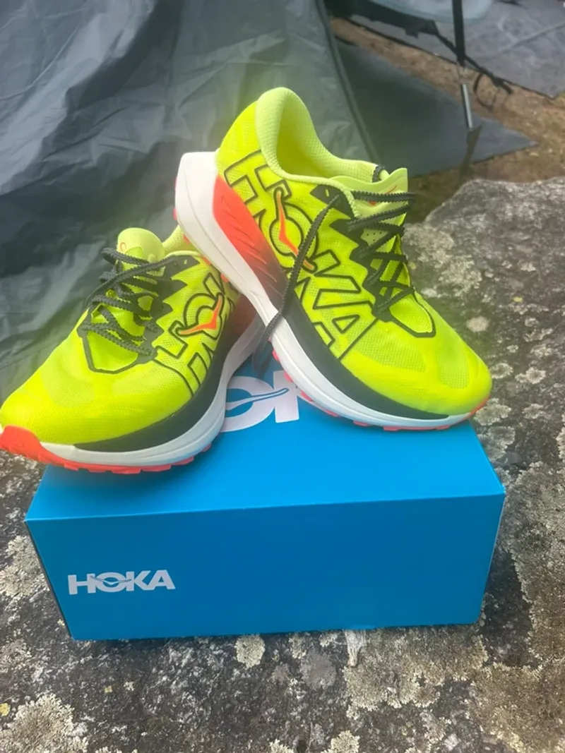 Gebrauchtes Hoka Rocket X Trail Running Shoes