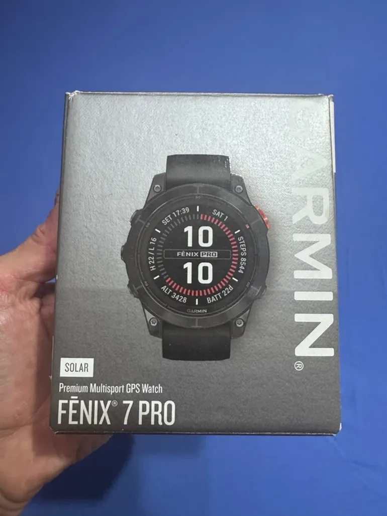 Used Garmin Fenix 7 Pro Solar bike — image 7 of 8