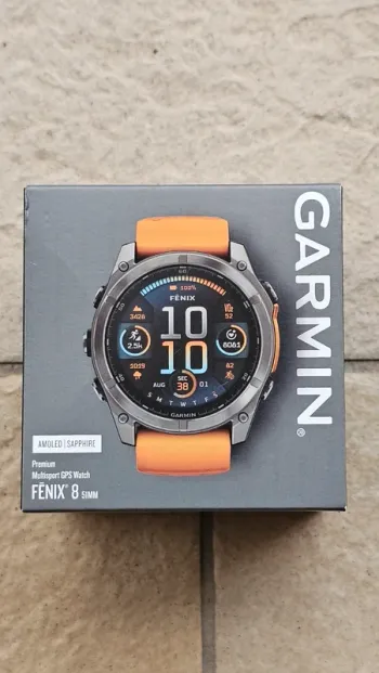 Garmin fenix 8 51mm amoled sapphire bike de segunda mano — imagen 1 de 3