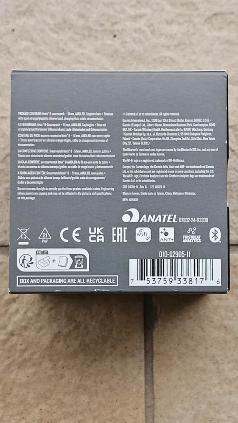 Garmin fenix 8 51mm amoled sapphire bike de segunda mano — imagen 2 de 3
