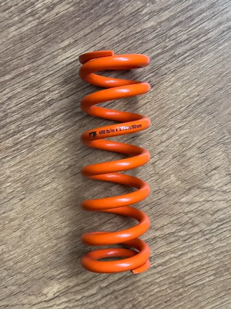 Używany Fox SLS coil 400lb x 3.15in/80mm Rear Suspension