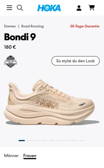 Used Hoka Bondi 9 bike — image 9 of 9