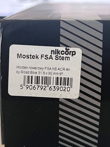 Used Fsa NS ACR -6° Stem bike — image 2 of 4