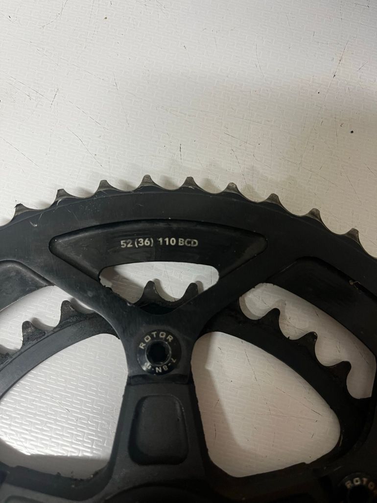 Brugt Rotor 2D Crankset 2019 bike — billede 3 af 4