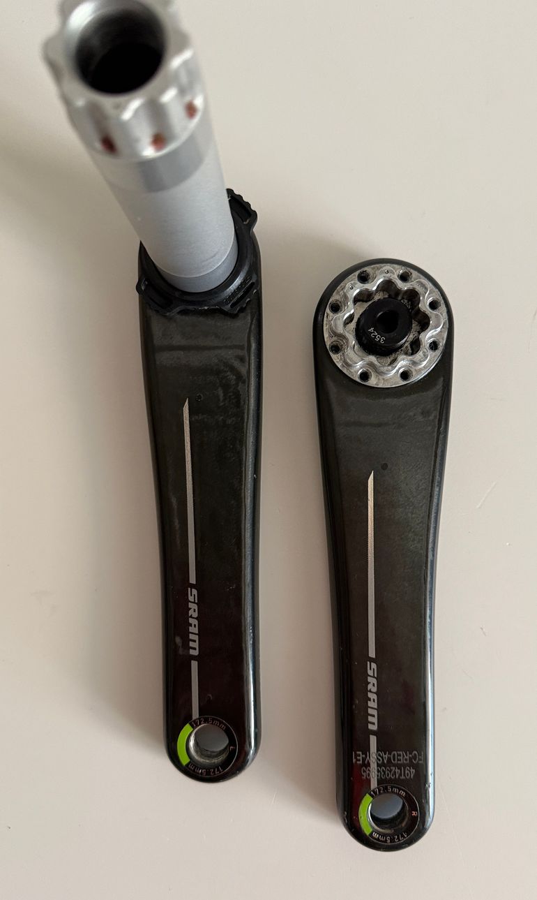 Used Sram Red E1 Crank - wide 2026 bike — image 3 of 9